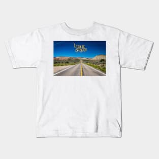 Utah State Route 12 Scenic Drive Kids T-Shirt